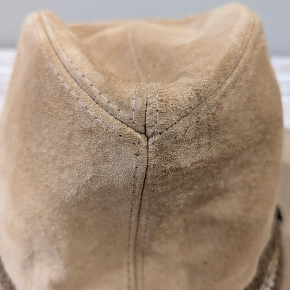 Vintage Larry Mahan Hat Collection Suede Leather Resistol Product 7 1/4 main image 6